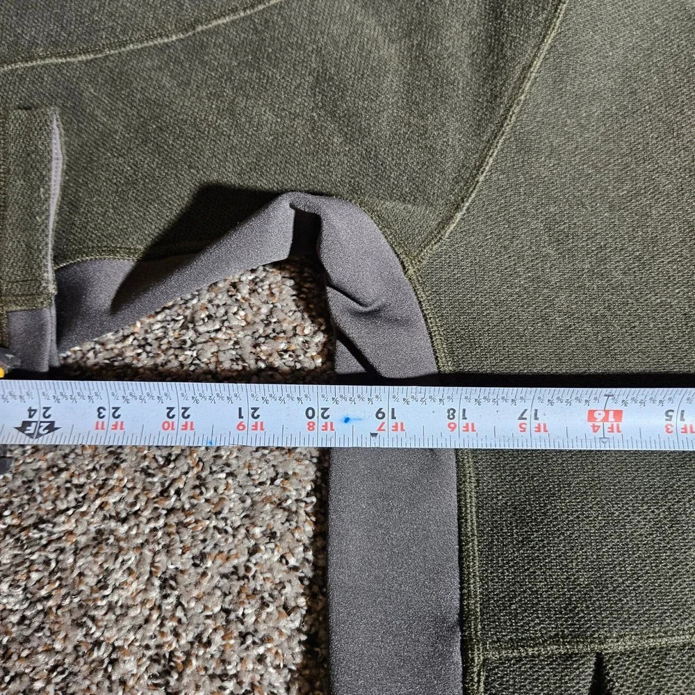 The North Face Mens‎ Full Zip Fleece Jacket Dark Green T367/T767 ATXJ Large